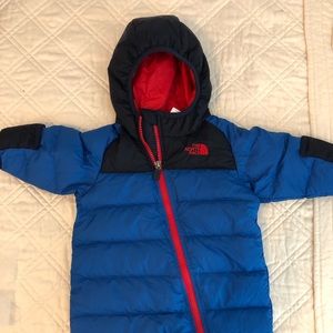 Infant North face winter snow suit